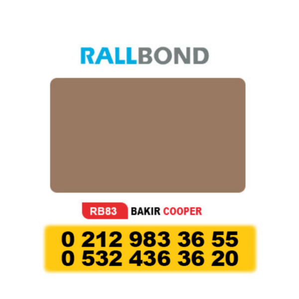 RALLBOND KOMPOZİT PANEL BAKIR